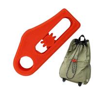 Nuyhgtr Rope Tightener, Paracord Rope Roller, Multifunctional Tool to Your Camping Accessories, Hiking Gear, Paracords Adjuster for Tent Tarps, Backpacking, Outdoor Adventures