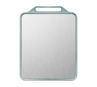 Nuyhgtr Stainless Steel Cutting Board, Kitchen Cutting Board, Double Sided Multifunctional, Metal Chopping Board, versatile Chopping Block and Pastry Board for Kitchen Countertop Use 30 x 39 cm