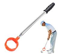 Nuyhgtr Strumento per recuperare Le Palline da Golf, telescopico e Resistente, Leggero, in Acciaio, per Golfisti, Acqua, Esterni, Fango, cespugli di Alberi
