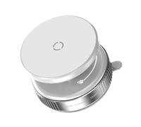 Nuyhgtr Stylish Vacuum Magnetic Phone Holder, Supporto magnetico telefonico, 360 Rotatable Strong Support, Car Interior Accessories Desk for All Smartphones, White, Black