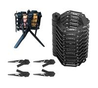 Nuyhgtr Supporto per Luce a LED, 255 g, Pieghevole, Leggero, Portatile, per Montagna, Supporto per Lampada Termica, per Prato, Cortile, Giardino, Patio, Camper, casa, falò, Picnic