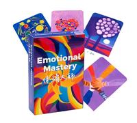Nuyhgtr Tarot Deck Set, English Version Cards, Illustrated Fortune Telling Game with Symbolic Meanings, Easy to Use Oracle System, Board Game for Spiritual Readings, 3.54x2.44 Inches