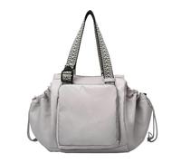 Nuyhgtr Travel Storage Cradle Bag, Multi-Compartment Organizer Shoulder Backpack with Handles, Tote for Teachers, Studenti, Nurses & More (32 x 35 x 23 cm), grigio, Se référer au descriptif