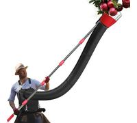 Nuyhgtr Tree Picker Tool, Adjustable Orange Picker, Fruit Picking Tool, Collezione Funnel, Fruit Picker Pole for High Tree Harvesting, Collezione Funnel and Bag for Easy Fruit Gathering