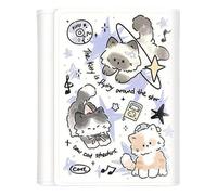 Nuyhgtr Trifold Purse Wallet, Kitten Print Wallet, Ladies Card Holder, Girls Card Holder, Cat Print Wallet, Women Card Holder, PU Leather Purse, Ladies Purse Holder, Cute Wallet for Girls