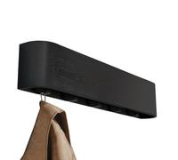 Nuyhgtr Wall-Mounted Coat Rack - Wooden Organizer for Space Saving Storage, Easy No Drill Installation with Hanging Function, Entryway Hanger for Closet Bedroom, 20.67x3.94x2.83 inch