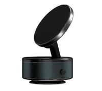 Nuyiac 2024 New Electric Vacuum Magnetic Suction Car Phone Mount 360° Rotation Holder, Adjustable Magnetic Suction Phone Mount, Double-Sided Phone Holder