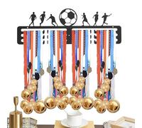 Nuytghr Appendi Trofei | Organizzatore Di Trofei A Tema Calcio,Ripiano Premi a Muro,Per Runner Vincitori Camera Ufficio Palestra Soggiorno Studio Club House