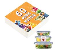 Nuytghr Bigliettini Pranzo per Bambini,60 Carte Motivazionali - Bigliettini Divertenti Per Pranzi E Scuola Dei Bambini,Per Genitori Ragazzi Ragazze Classe Affermazioni Quotidiane Gioia