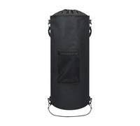 Nuytghr Borsa per la spazzatura per barca, impermeabile, con coulisse, 64 x 26 cm, organizer pieghevole, accessori per barca, per campeggio, camion, strada, esterni, capacità 45-59 l