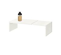 Nuytghr Cabinet Shelf Expandable, Space Saving Stackable Organizer, Multi Layered Storage Rack, Non Slip Heavy Duty Design, Kitchen Pantry Accessory for Cupboard, Countertop