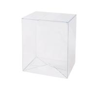 Nuytghr Card Storage Box, PVC Portable Holder, Tarot Card Organizer Case, 5.51x3.07x5 Inches with Secure Closure for Board Game Accessories, Travel, Home, School, Party, Family Gathering