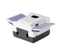 Nuytghr Carta Shuffle Machine | Accessorio per schede portatile | MACCHINA DI SCRITTO ELETTRICA QUASE PER PARTY, LAVORO, CASA, RAGGIAZIONE, TORMENTO, FAMIGLIA, CAMPAGGIO