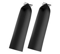 Nuytghr Drawstring Bag, 2x Hiking Poles Carrying Bag, Portable Fast-Drying Replacement Storage Pouch, Lightweight Travel Organizer for Camping Climbing Trekking, 8x24 inches