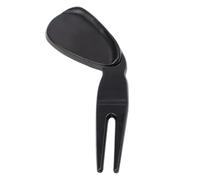 Nuytghr Golf Divot Repair Tool, Metal Groove Cleaner, 3.94x1.12x0.31 Inches, Non Slip Grip Accessory, Portable Turf Fixer, Course Practice Range Equipment, for Tournament Pocket Size Tool