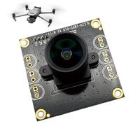 Nuytghr Modulo fotocamera, di monitoraggio di sicurezza, webcam USB grandangolare a 95°, 3,8 x 3,8 x 1,77 cm, telecamera HD per visione notturna, accessorio per apparecchiature plug play e