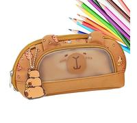 Nuytghr Pencil Case Organizer, School Supply Bag, Cute Stationery Pouch, 9.06x4.33x2.95 Inches, Spacious Zip Design, Lightweight Carrying Style, Ideal for Students Girls Boys Teens Classroom Use