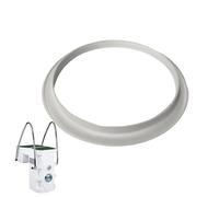Nuytghr Pool Skimmer Basket Ring, Replacement Filter Part, Internal External Attachment Cover, 8.82x5.83x7.36 Inches, Sturdy Debris Collector Accessory, for Outdoor Swimming Pool Tank Backyard Use