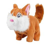 Nuytghr Squirrel Stuffed Animal, Interactive Walking Toy, 7.48x3.15x6.1 inch, Kids Electric Plush, Battery Operated, Child-Friendly and Safe, Ideal for Playtime, gift, Yellow/Coffee/Gray