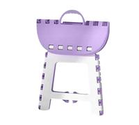 Nuytghr Step Stool Folding, Lightweight Fishing Chair, Compact Anti-Slip Stool, 11.61x9.65x10.43 Inch Portable and Space-Saving, Ideal for Bedside, Camping, Outdoors and Hiking Activities