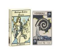 Nuytghr Tarot Card, Oracle Deck, Divination Game, 3.94x2.36 Inches Compact 48-Piece Set, Spiritual Meditation Tool, for Personal Reflection Family Gathering Party Use Friends Rituals Travel Practice