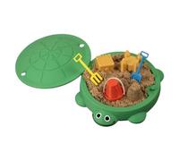 Nuytghr Turtle Sandbox, Zen Miniature Garden Play Set, Sensory Sand Box Toys, Stress Relief Game with Tools Accessories, Mindfulness Sand Sculpting for Kids Children Adults Home Room Outdoors