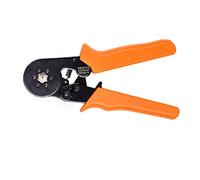 NUZAMAS Ghiera A Cricchetto Regolabile Esagonale Crimpatrice Pinza Strumento 0.25 ~ 6.0mm AWG 23-10