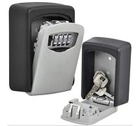 Nuzamas Key Lock box grande scatola contiene fino a 5 tasti per esterno Master Key con custodia impermeabile, montaggio a parete per abitazioni, Realtors proprietà, affitto chiavi pick up Point