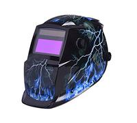 Nuzamas, maschera per casco da saldatura, ad energia solare, protezione viso per Arc Tig Mig rettifica al plasma con regolazione della gamma DIN4/9-13, protezione UV/IV DIN16