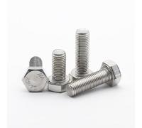 NUZBCPETR Viti, Viti a Testa Esagonale in Acciaio Inossidabile Seleziona(M9 x 1.25 x 80mm)