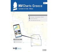 NV-CHARTS Carte NAUTICHE MEDITERRANEO. Kit GR 2. NV Atlas Greece - Cyclades to Crete & Athens