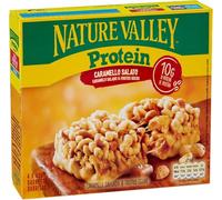 NV Protein Barretta Proteica con Arachidi e Mandorle con Copertura di Caramello Salato Senza Glutine (Gluten Free) 160g