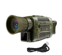 NV650C 7 Livelli Dispositivo di Visione Notturna A Infrarossi Occhiali 1080P 4X Zoom Digitale Giorno Notte Foto Ripresa Video Telescopio Monoculare,chiaro e versatile(32G memory card)