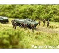 NVA BTR-70 Carri Armati, DDR, Scala N, 1:160, Minitanks, Incolore