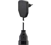 NVB 104569 Alimentazione Prolunga Nero 0.80 m H03VVH2-F 2X 0,75 mm²