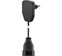 NVB 104571 Alimentazione Prolunga Nero 5.00 m H03VVH2-F 2X 0,75 mm²