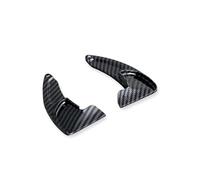 NVCPHGEDEK Copri pomello del Cambio per Auto per Jeep per Grand per Cherokee per Charger per Challenger per Durango ABS Carbon Fiber Car Steering Wheel Paddle Copertura