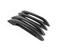 NVCPHGEDEK Maniglia esterna per portiera auto Copertura protettiva per maniglia portiera auto Per Tesla Model 3 Y 2021-2023, adesivo protettivo antigraffio antigelo, bianco( Matte Carbon)