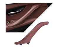 NVCPHGEDEK Maniglia Interna Portiera Dell Auto Per BMW Serie 5 F10/F11/F18 520i/523i/525i/528i/535i Gruppo Maniglia In Pelle Per Portiera Interna Del Passeggero Sinistra E Destra( Left Red Brown)