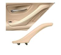 NVCPHGEDEK Maniglia Interna Portiera Dell Auto Per BMW Serie 5 F10/F11/F18 520i/523i/525i/528i/535i Gruppo Maniglia In Pelle Per Portiera Interna Del Passeggero Sinistra E Destra( Left Beige)