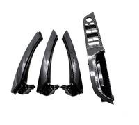 NVCPHGEDEK Maniglia Interna Portiera Dell Auto Set completo di maniglie e interruttori per alzacristalli interni delle portiere Per BMW Serie 3 E90 E91 2004-2012 con guida a destra