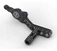 NVCPHGEDEK Pedale del cambio della motocicletta Per parti di modifica Per cfmoto 675SR 450SRS, accessori per leva del cambio, leva del cambio regolabile, frizione con retromarcia rapida(Black)