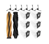 NVDERTA Compatibile con D20 Pro Plus / D20 Pro/MOVA Z60 Ultra Roller Spazzole laterali principali complete Borse Accessori(Brown)