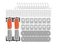 NVDERTA Compatibile con gli accessori for robot aspirapolvere DJI ROMO S/A/P, spazzola laterale principale, sacchetto filtro, parte(Set W)