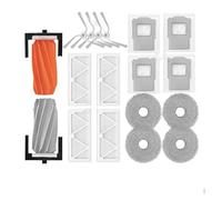 NVDERTA Compatibile con gli accessori for robot aspirapolvere DJI ROMO S/A/P, spazzola laterale principale, sacchetto filtro, parte(Set S)