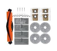 NVDERTA Compatibile con gli accessori Xiaomi Mijia M30S D103CN Spazzola laterale principale Filtro Panno for mocio Borsa(Clear)