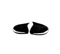 NVDERTA Compatibile con Il Copri specchietto retrovisore Laterale LHD Compatibile con Mercedes Classe C GLC SE W205 X253 W222 W213 W238 Accessori for Auto(Gloss Black)