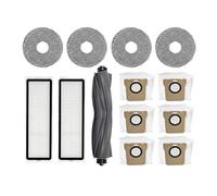 NVDERTA Compatibile con L10S Ultra / S10 Pro Omni 1S B101CN Robot X10+Robot Vacuum Spazzola laterale principale Filtro Mop Parti di ricambio(Army green)