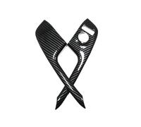 NVDERTA Compatibile con Nissan X-Trail X Trail T32 ABS Carbonio/Opaco Car Window Handshake Trim Panel Cover Trim Accessori for Auto 2017 2018 2019 2020(Carbon Fiber)