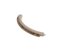 NVDERTA Compatibile con parti decorative per interni dell'auto, maniglia interna del pannello della portiera, copertura anteriore sinistra e destra, compatibile con BMW X5 E53 1999-2006 (beige FR)